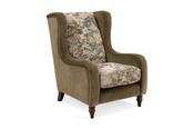 Athens Green Fabric Armchair image