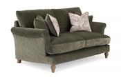 Kinvara Green Fabric Sofa - 2 Seater