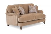 Shannon Brown Fabric Sofa - 2 Seater