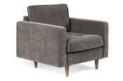 Swift Grey Fabric Armchair-Outlet-New Ross image
