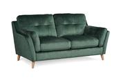 The Oliver Green Velvet 2 Seater Sofa image