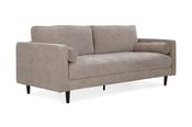 Turner Taupe Fabric Sofa - 3 Seater image