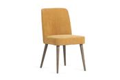 Venice Gold Dining Chair Grey Leg