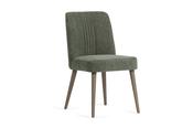 Venice Green Dining Chair Grey Leg
