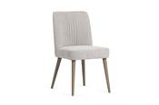 Venice Light Grey Dining Chair Grey Leg image