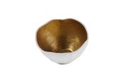 White &amp; Gold Bowl image
