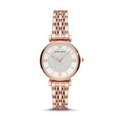 Emporio Armani Gianni T-Bar Rose Gold Watch image