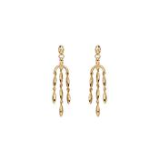 Gold Cascade Drop Earrings image