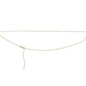 9ct. Yellow Gold Curb Chain (46-51cm) image