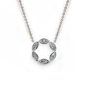 Juliet Pave Diamond Necklace image