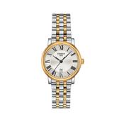 Tissot Carson Premium Lady Stainless Steel &amp; Yellow Gold Watch image