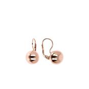 Bronzallure Purezza Golden Rose Sphere Earrings image