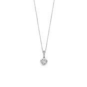 Ti Sento CZ Drop Necklace