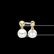 Ti Sento Gold &amp; Pearl Drop Earrings image
