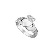 Silver Claddagh Ring - N / 7 image
