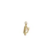 9ct. Yellow Gold Harp Charm image