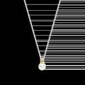 Ti Sento Gold &amp; Pearl Drop Necklace image