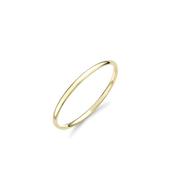 Solid Yellow Gold Bangle image