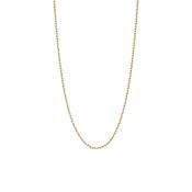 9ct. Yellow Gold Diamond-Cut Trace Chain - 56 - 61cm image