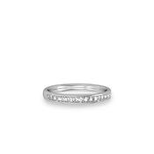 Platinum &amp; Diamond Wedding Ring - 2.5mm image