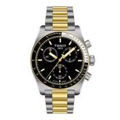 Tissot PR516 Two-Tone Stainless Steel Chronograph - Black Dial image