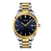 Tissot PR100 Two-Tone Steel Watch - 40mm Blue Dial image