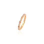 Juliet Original - 18ct. Rose Gold, Sapphire &amp; Diamond Ring image