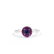 Amethyst &amp; Sapphire Ring