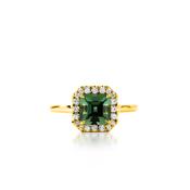 Cosmo Castel - Tourmaline &amp; Diamond Ring