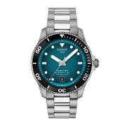 Tissot Seastar 1000 Powermatic 80 Watch - Turquoise Dial