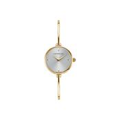 Herbelin Fil Yellow Gold Bangle Watch - Round Silver Dial image