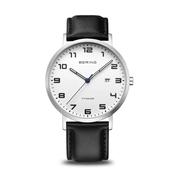 Bering Titanium Strap Watch | Black &amp; White