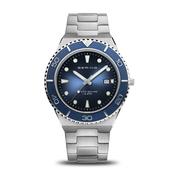 Bering Classic Steel Watch | Arctic Sailing | Blue
