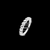 Ti Sento Small Bubbles Ring - Silver image