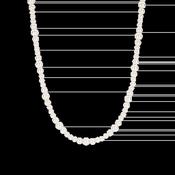 Ti Sento Multi-Sized Pearl Strand Necklace image