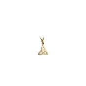 9ct. Yellow Gold Trinity Knot Pendant Necklace image