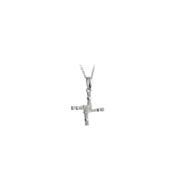 Small Silver St. Brigid's Cross Pendant Necklace image