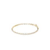 Bronzallure Golden CZ Tennis Bracelet image