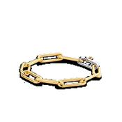 Ti Sento Gold Forever Link Braceket with Silver Clasp - 20cm