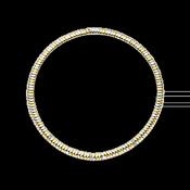 Ti Sento Two-Tone Alternating Band Necklace image