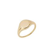 9ct. Yellow Gold Engraveable Signet Ring image