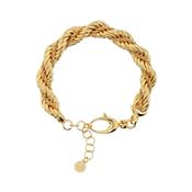 Bronzallure Etrusca Golden Double Rope Chain Bracelet image