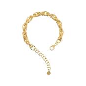Bronzallure Etrusca Golden Byzantine Chain Bracelet image