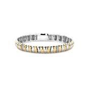 Ti Sento Vintage Two-Tone Ribbed Bracelet image