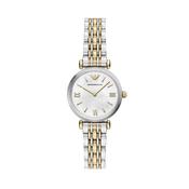 Emporio Armani Gianni T-Bar Watch - Two-Tone MOP