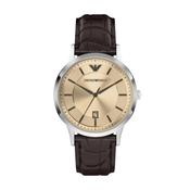 Emporio Armani Renato Watch - Tan &amp; Brown