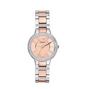 Fossil Virginia Watch - Two-Tone Rose