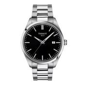 Tissot PR100 Stainless Steel Watch - 40mm Black Dial image