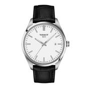 Tissot PR100 Watch - 40mm White Dial - Black Strap