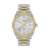 Tissot PRC100 Solar Stainless Steel Watch - Silver &amp; Gold image